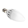 5-Pack E14 C37 5W 15x2835SMD 450LM 6500K Cool White Light LED Candle Bulb (220-240V)