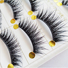 5 pairs of high quality manual false eyelash natural cross long eyelashes thick cotton stalk eyelashes Lifted lashes Volumized Curly Daily Makeup Full Strip Lashes Crisscross Natural Long Makeup Tools Lightinthebox