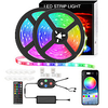 5050 Led Strip Lights 10M Smart RGB Led Light Strip Music Sync 600LEDs Color Changing Light Strips Bluetooth APP Control with Remote for Bedroom Room TV Party Bedroom Room TV Backlight PC Desk Kitchen Lightinthebox