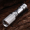 508 Adjustable Focus 3-Mode 1xCree XP-E R2 Waterproof LED Flashlights(1xAA, 150LM)Silver
