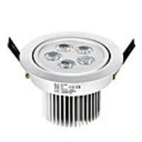 5W LED Ceiling Light with 5 LEDs in Round Feature(D10.5H7cm)