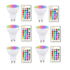 5W RGBW LED Light Bulb GU10 E27 AC85-265V Lighting Lamp Color Change Dimmable With IR Remote Controller Lightinthebox