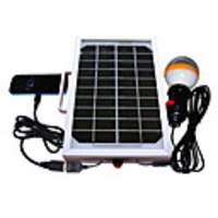 5W Solar Mobile Phone Charger Lighting System (Cis-53326-5W)