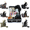6 Guns Tattoo Kit with Top Quality LCD Power Supply