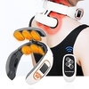 6-Zone Heating Neck Massager with Heat Deep Kneading Massage for Pain Relief Remote Control 4 Mode 15 Levels Electric Impulse 42C Hot Compress Therapy of Intensity Rechargeable Use at Home Office Lightinthebox