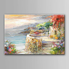 6090cm/80120cm Handmade Oil Painting Canvas Wall Art Decoration Landscape Garden Rural Sea for Home Decor Rolled Frameless Unstretched Painting Lightinthebox