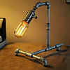 60W Artistic Table Light in Water Pipe Connection Design