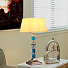 60W Classic Design Table Lamp With Beige Shade