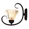 60W Classic Wall Light in Glass