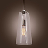 60W Contemporary Minimalist Pendent Light in Glass Shade