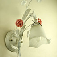 60W Country Style Wall Light with 1 Light