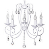 60W E14 5-light Palace Style Chandelier in Candle Feature