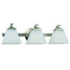 60W Electroplated Iron Wall Light with 3 Lights
