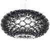 60W Modern Acrylic Pendant Light with 1 Light Honeycomb Design