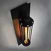 60W Modern Artistic Wall Light Metal Frame Factory Feature