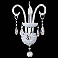60W Modern Crystal Wall Light in Candle Feauture