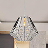 60W Modern Stainless Steel Pendant Light with 1 Light Electroplate Finished