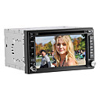 6.2 Inch 2 Din In-Dash Car DVD Player with 3G, GPS, BT, RDS, IPOD, Touch Screen