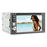 6.2-inch 2 Din TFT Screen In-Dash Car DVD Player With Bluetooth, Navigation-Read GPS, iPod-Input, DVB-T, RDS