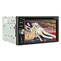 6.2-inch 2 Din TFT Screen In-Dash Car DVD Player With Bluetooth, Navigation-Read GPS, iPod-Input, RDS, DVB-T