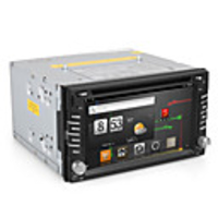 6.2-inch 2 Din TFT Screen In-Dash Car DVD Player With Bluetooth, Navigation-Read GPS, iPod-Input, RDS, Wi-Fi, TV