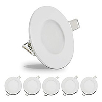 6pcs 4pcs Led Downlights 3W Led Ceiling Light 110V Recessed Down Light Round Led Panel Light 220V LED Spot Light Indoor Lighting Lightinthebox