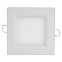 6W LED Light with Aluminum Plate and Square Shade in White(540Lm)