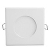 6W LED Light with Aluminum Square Plate and Round Shade in White(540Lm)