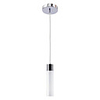 6W Modern LED Comtemporary Pendant Light Chrome Finished