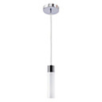 6W Modern LED Comtemporary Pendant Light Chrome Finished