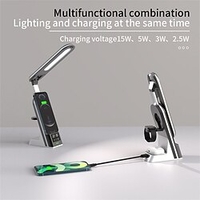 7 In 1 Wireless Charger 15 W Output Power 1 Port Wireless Charging Stand Fast Wireless Charging Magnetic for Multiple Devices For Apple Watch Cellphone Smart Watch 1 PCS Lightinthebox
