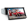 7-inch 1 Din TFT Screen In-Dash Car DVD Player With Bluetooth, iPod-Input, RDS, TV