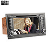7-inch 2 Din TFT Screen In-Dash Car DVD Player For AUDI A4 S4 RS4 2002-2008 With Bluetooth, Navigation-Read GPS, iPod-Input, RDS, Canbus