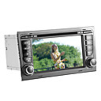 7-inch 2 Din TFT Screen In-Dash Car DVD Player For Audi A4 With Bluetooth, Navigation-Read GPS, RDS, 3G(WCDMA), Wi-Fi, Canbus, HDD Compatible, TV