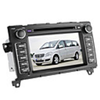 7-inch 2 Din TFT Screen In-Dash Car DVD Player For Benz Viano With Bluetooth, Navigation-Read GPS, iPod-Input, RDS