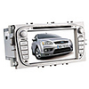 7-inch 2 Din TFT Screen In-Dash Car DVD Player For Ford With Bluetooth, Navigation-Read GPS, iPod-Input, RDS, TV