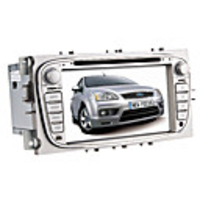 7-inch 2 Din TFT Screen In-Dash Car DVD Player For Ford With Bluetooth, Navigation-Read GPS, iPod-Input, RDS, TV