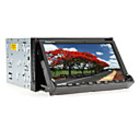 7-inch 2 Din TFT Screen In-Dash Car DVD Player With Bluetooth, iPod-Input, Navigation-Read GPS, RDS, TV