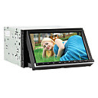 7-inch 2 Din TFT Screen In-Dash Car DVD Player With Bluetooth, Navigation-Read GPS, iPod-Input, RDS