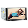 7-inch 2 Din TFT Screen In-Dash Car DVD Player With Bluetooth, Navigation-Read GPS, iPod-Input, TV