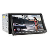7-inch 2 Din TFT Screen In-Dash Car DVD Player With Bluetooth, Navigation-Read GPS, iPod-Input, TV, RDS