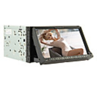 7-inch 2 Din TFT Screen In-Dash Car DVD Player With Bluetooth, Navigation-Read GPS, RDS, iPod-Input