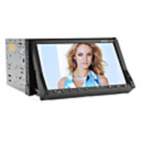 7-inch 2 Din TFT Screen In-Dash Car DVD Player With Navigation-Read GPS, Bluetooth, iPod-Input, RDS, 3G(WCDMA), TV