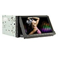 7-inch 2 Din TFT Screen In-Dash Car DVD Player With Navigation-Read GPS, Bluetooth, iPod-Input, RDS, ATSC