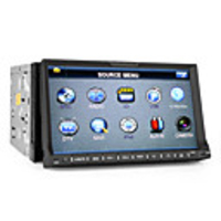 7-inch 2 Din TFT Screen In-Dash Car DVD Player With RDS, DVB-T, Bluetooth, Navigation-Read GPS, iPod-Input