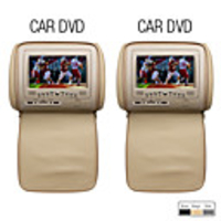 7 Inch Car Headrest DVD Player (USB/SD,  Game,  Protective Screen Cover)