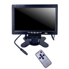 7 inch Car Monitor IPS Display Cameras Reverse Image Flip 2 Channel Input AV1/AV2 Security Monitor Paking System Lightinthebox
