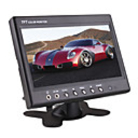 7 Inch Car TFT LCD Stand/Headrest Monitor (AV IN,  Earphone Jack)