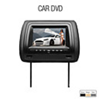 7 Inch Digital Screen Car Headrest DVD Player (FM Transmitter,  USB/SD,  Game)