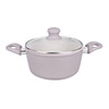 7 QT Aluminum Casserole with Rubber Handle,  W39cm x L24cm x H12cm